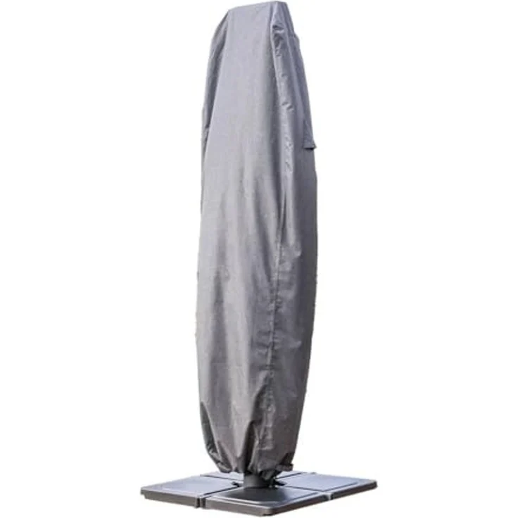 Hespéride - Hambo Schutzhülle für Ampelschirm L - 257 x 70 x 40 cm - Grau – Bild 1