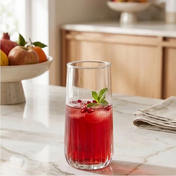 Pasabahce Gläser-Set Nova Longdrinkgläser, 3-tlg, Glas – Bild 3