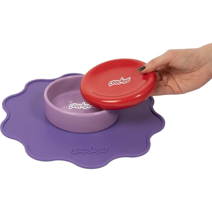 Coockoo Hunde Platzdeckchen Spill the tea rund, 30 x 30 x 0,6 cm – Bild 3