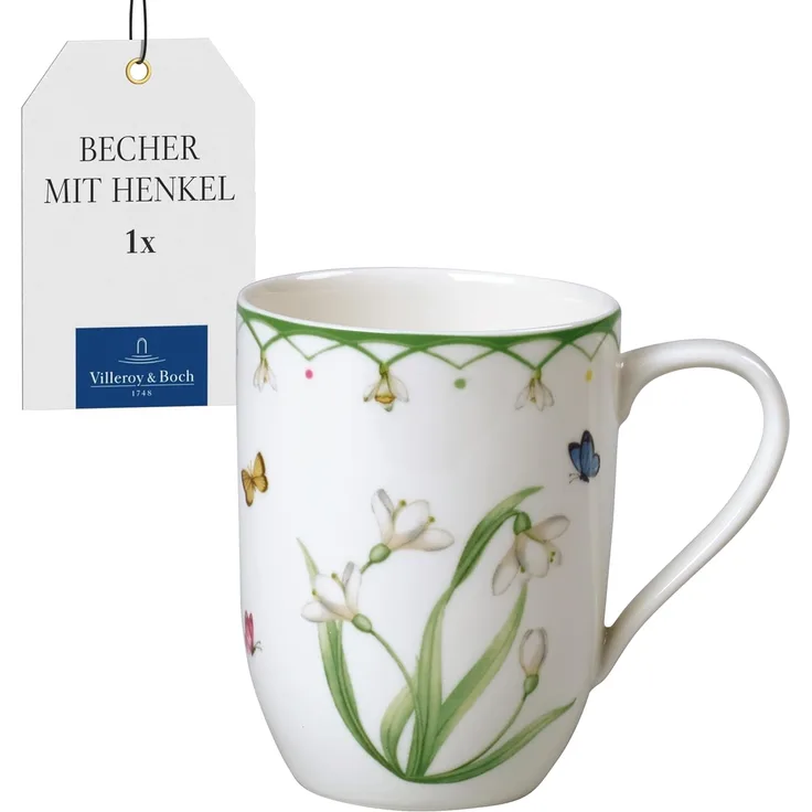 Villeroy & Boch Colourful Spring Becher mit Henkel 340 ml - DS