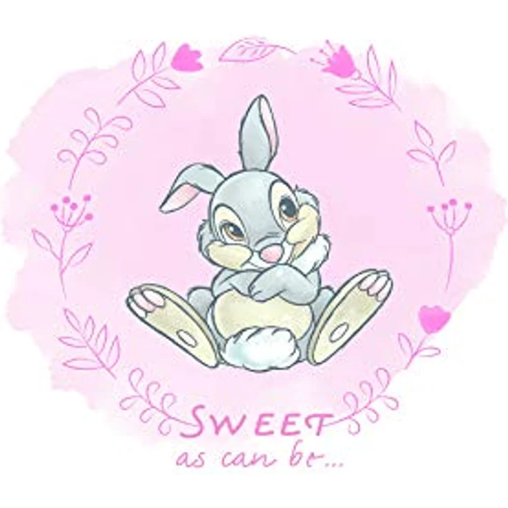 Komar Disney Wandbild Klopfer, hochwertiger Kunstdruck für Kinderzimmer, 30x40cm, ohne Rahmen, WB031-30x40 – Bild 1