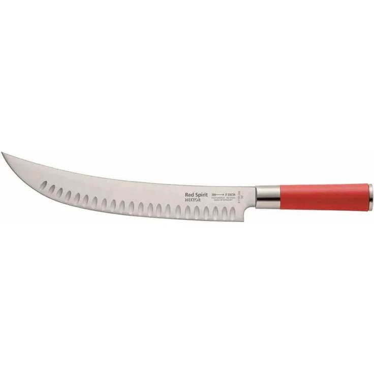Friedrich Dick Red Spirit Zerlegemesser Hektor mit Kullenschliff, Klingenlänge 26 cm