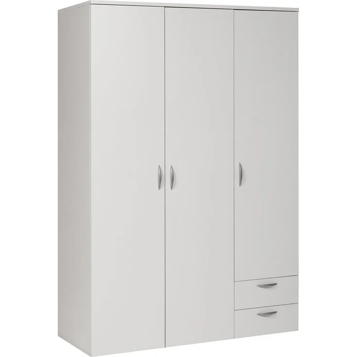 Kleiderschrank, weiß, 120 x 177 x 52 cm – Bild 8