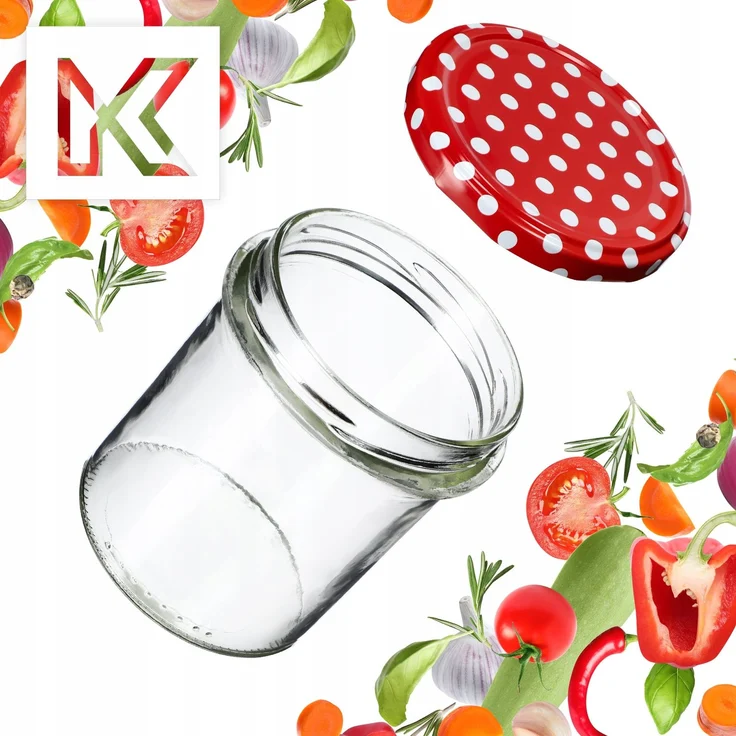 KADAX 10x Glas 350 ml für Marmelade, Honig, Fleischkapseln Fi82 – Bild 4