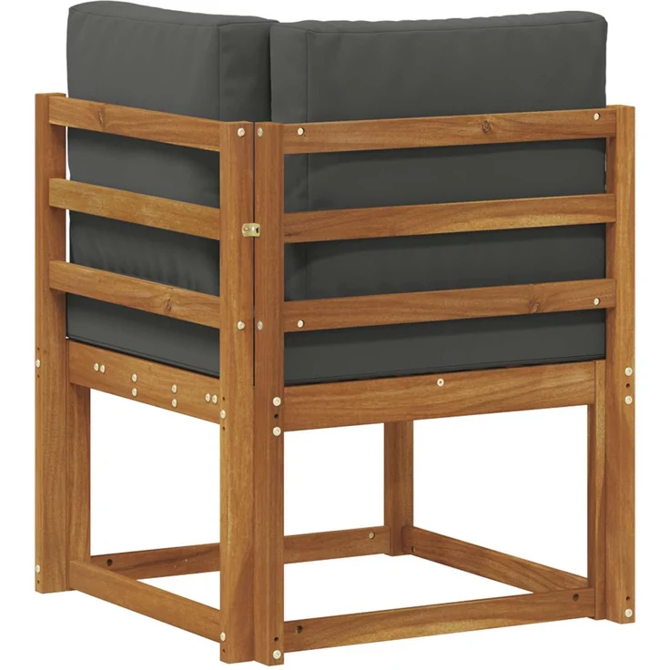 vidaXL Outdoor Ecksofa Massivholz Akazie 900466 – Bild 5