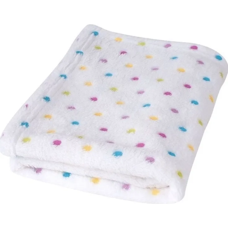 BabyMatex-Decke mit bunten Punkten 75*100 Milly