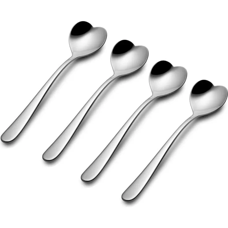 Alessi Teelöffel-Set, 4 Stück NA stahl