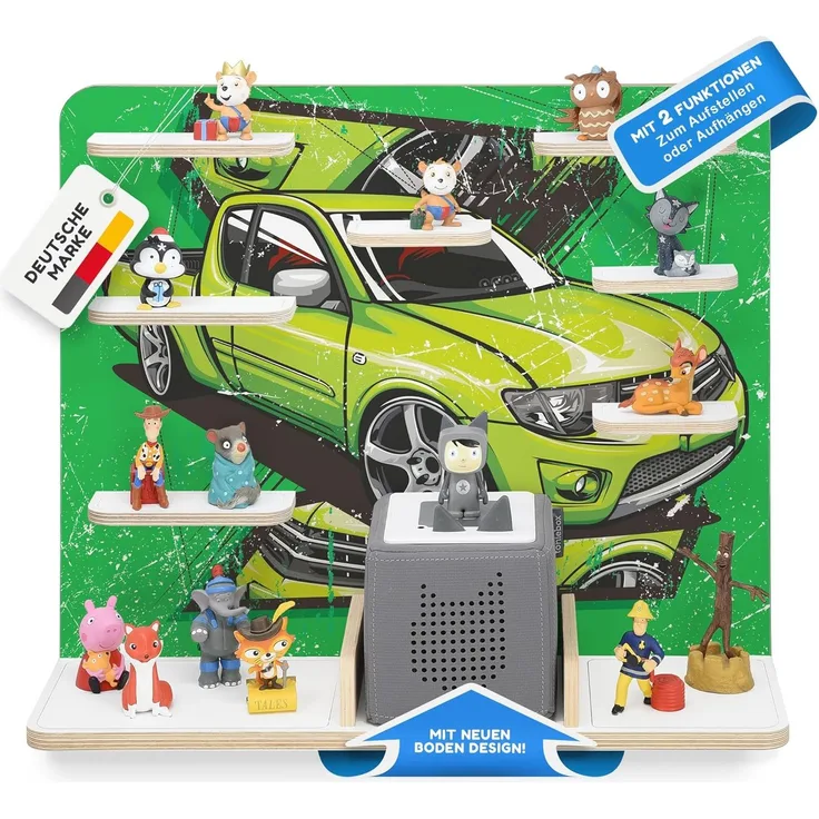 stadtecken Kinderregal Pick up, Regal für die Toniebox und ca. 50 Tonies
