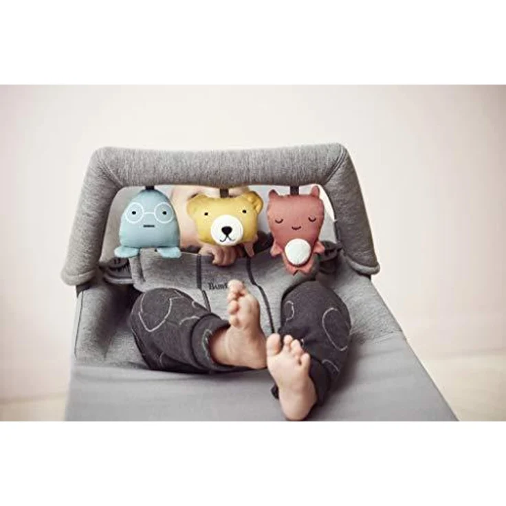 BabyBjörn Spielzeug Kuschelfreunde Grau – Bild 3