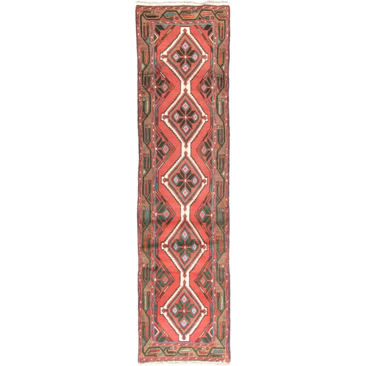 Morgenland Läufer Perser - Nomadic - 307 x 78 cm - rot