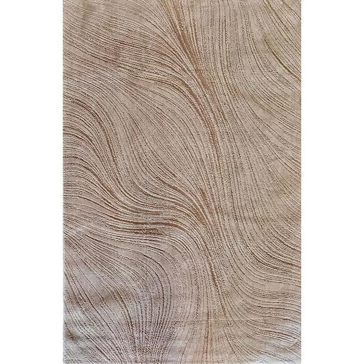 Vimoda Teppich Boho Design Unifarbe Hoch-Tief-Effekt, Rechteckig, Höhe: 6 mm, Teppich 3D Hoch-Tief-Effekt Modern für Esszimmer, Flur & Schlafzimmer – Bild 4
