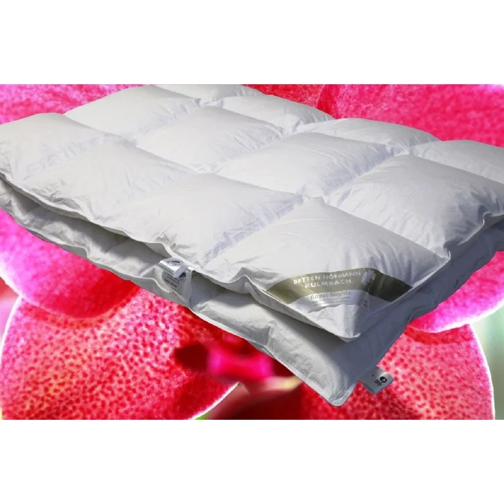 Luxus Daunenbett Daunendecke Bettdecke 155x200 cm 100% weiße Daunen – Bild 3