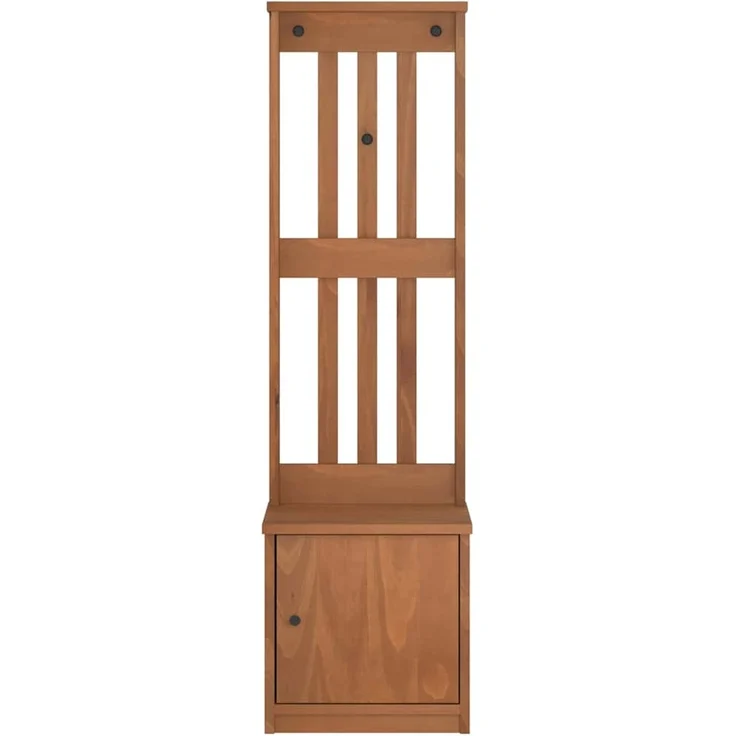 vidaXL Garderobenständer SANDNES 45x40x159,5 cm Massivholz Kiefer 4010484 – Bild 4