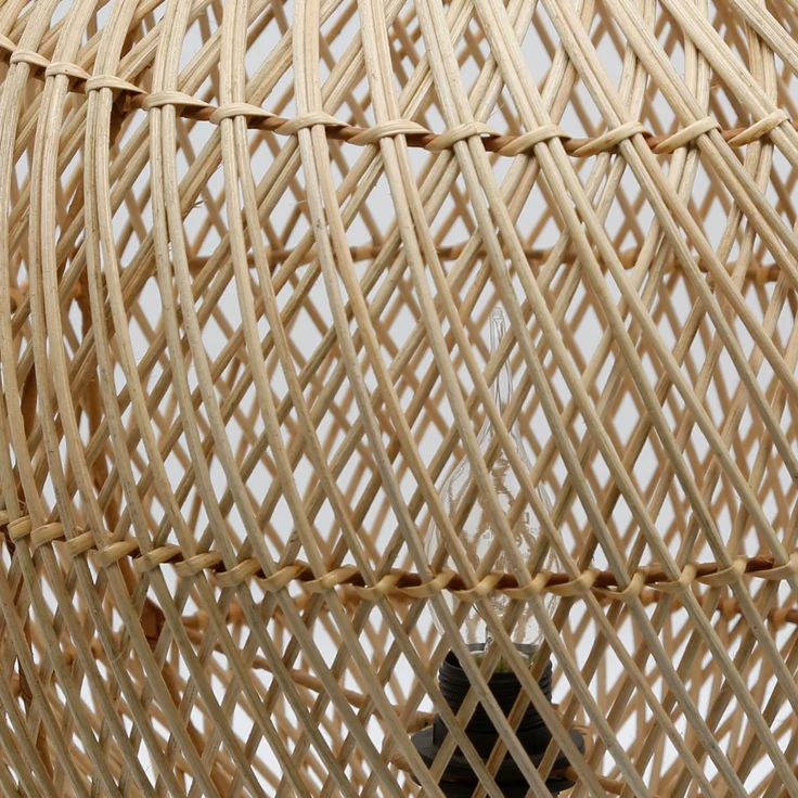 Rattan Pendelleuchte – Bild 17