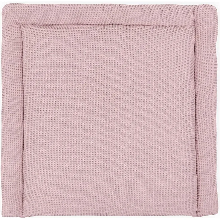 KraftKids Wickelauflage in Waffel Piqué rosa, Wickelunterlage 75x70 cm (BxT), Wickelkissen
