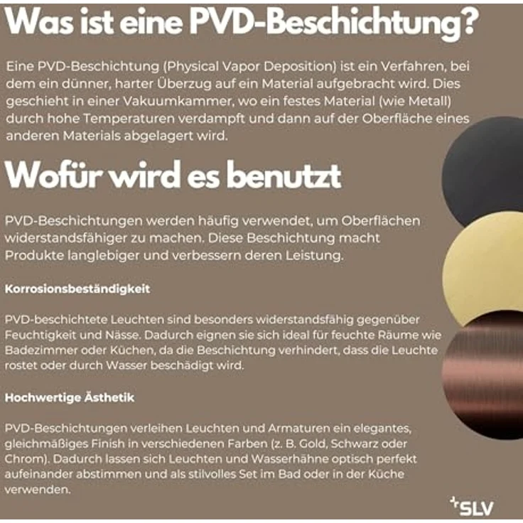 SLV 1008035 QUIMERA Wandaufbauleuchte 2700-3000K PHASE dunkel bronze – Bild 7