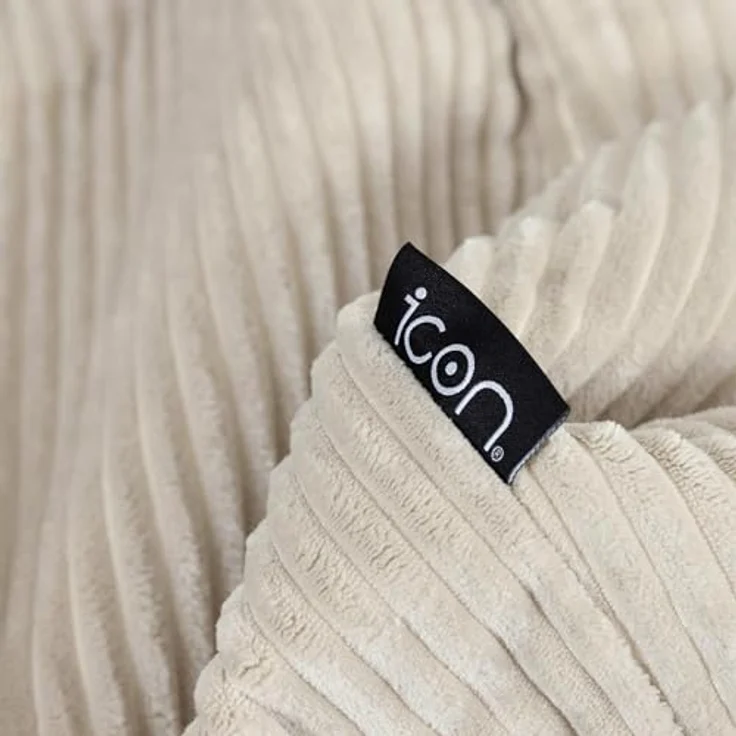 icon Sitzsack Erwachsene XXL mit Hocker aus Cord „Kingston“ (Spar-Set, 1 x Sitzsack XXL, 1 x Fußhocker), Sitzsack XXL, Made in Germany, für Erwachsene & Kinder, für Wohnzimmer – Bild 6