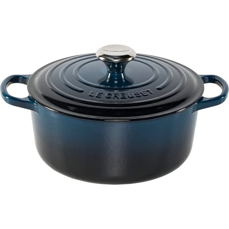 Le Creuset Signature Bräter rund 24 cm nuit – Bild 3