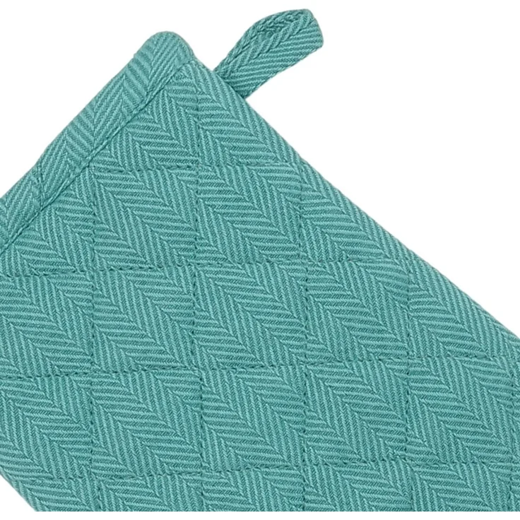 gws Hitzebeständige Ofenhandschuhe 1 Paar Anthrazit 18 x 28 cm 100 Prozent Baumwolle OEKO TEX Standard 100 300 GSM Polywatte Futter rutschfest waschbar : Anthrazit : Ofen-Handschuhe – Bild 6