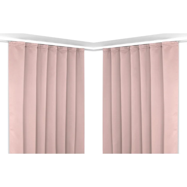 Beautex Verdunkelungsvorhang 2er Set Verdunkelungsgardine mit U-Band, Blackout Vorhang abdunkelnd (2 St), Kräuselband, verdunkelnd – Bild 1