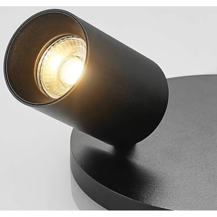 Arcchio Strahler Brinja, 2-flammige Deckenlampe in Schwarz aus Aluminium mit GU10 Fassung, moderne Flurleuchte – Bild 5