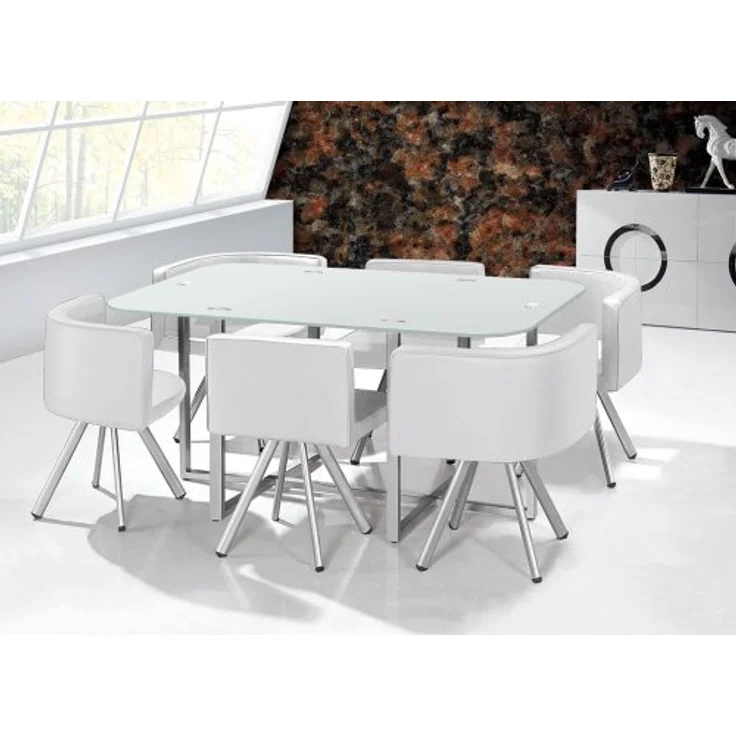 Mosaik Essgruppe XL Weiß – Bild 2