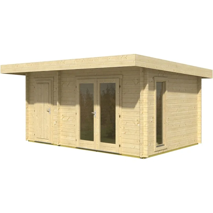 Lasita Maja Holz Gartenhaus Chameleon | 510x410 cm