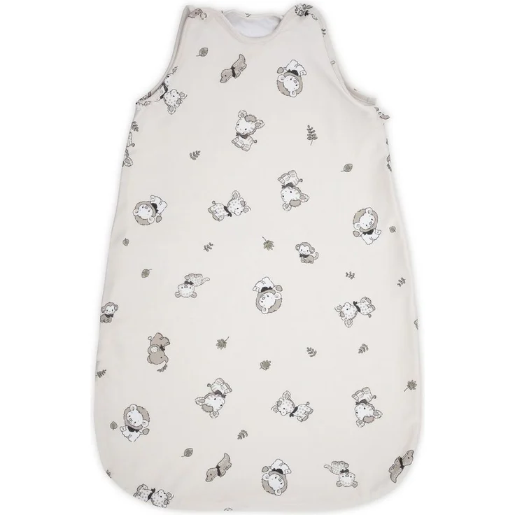 Lorelli Baby Winterschlafsack 85 cm 100% Baumwolle, 2,5 TOG, Maße 80 x 45 x 3 cm beige grau