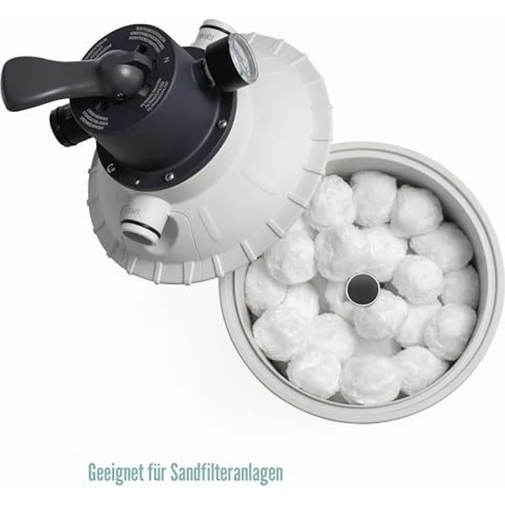 Intex Pool-Filterkartusche Pool Filter Bälle Fiber Sandfilteranlagen Waschmaschinen geeignet – Bild 3