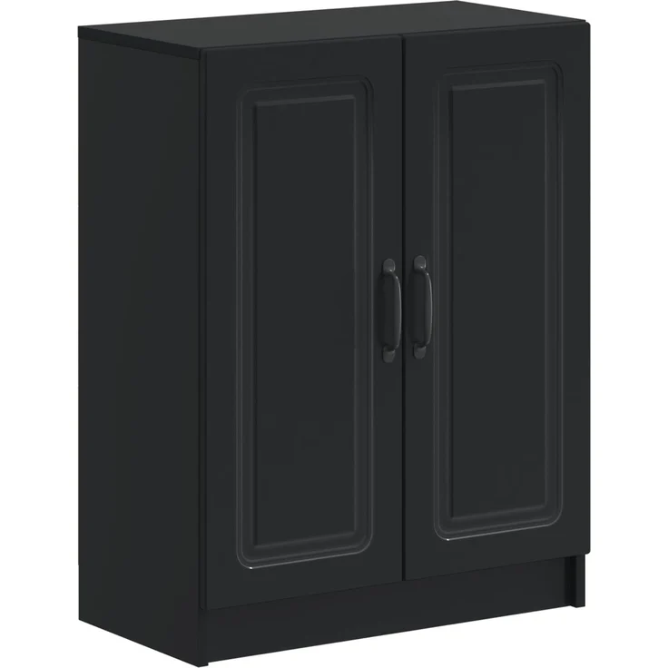 vidaXL 3-teiliges Badezimmer-Schranksystem UTRECHT Schwarz 3417487 – Bild 3