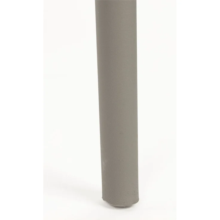 Gartenstuhl Serra im 4er-Set, Grau aus wetterfestem Kunststoff 45,5x53x80 cm – Bild 6
