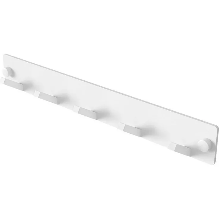 Mai & Mai Wandgarderobe Kleiderhaken Garderobenleiste Wandhaken aus Edelstahl 5 Haken Stalo-05