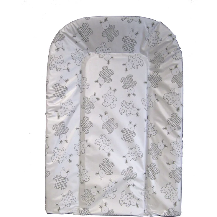 Bambisol Wickelauflage/Wickelunterlage, Design mit Kaninchen im Pyjama