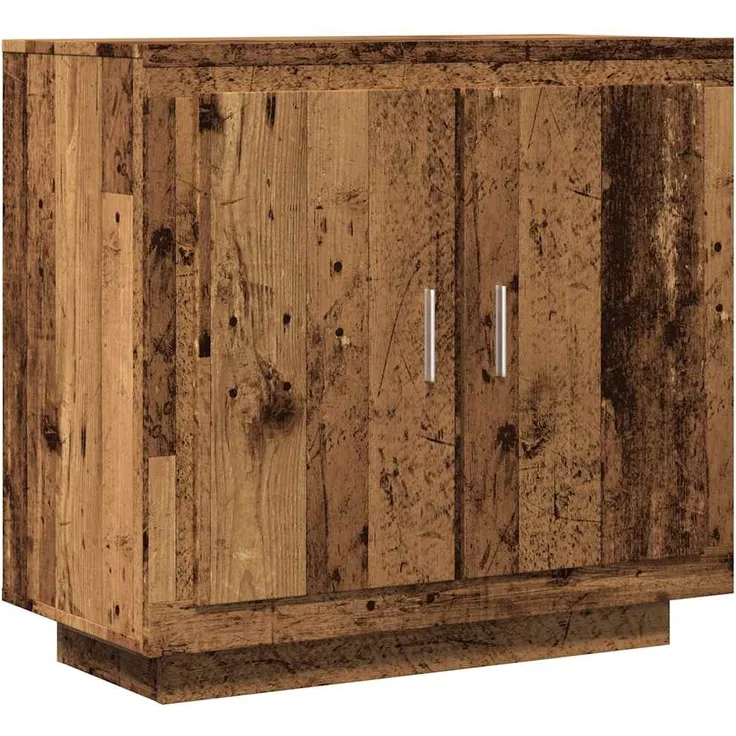 vidaXL Sideboard Altholz-Optik 80x40x75 cm Holzwerkstoff 856862