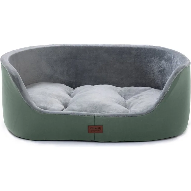 M-Diamant Tierbett Orthopädisches Hundebett Komfortables Hundekissen Hundesofa mit Rand, Polyester, ideal als Kopfstütze