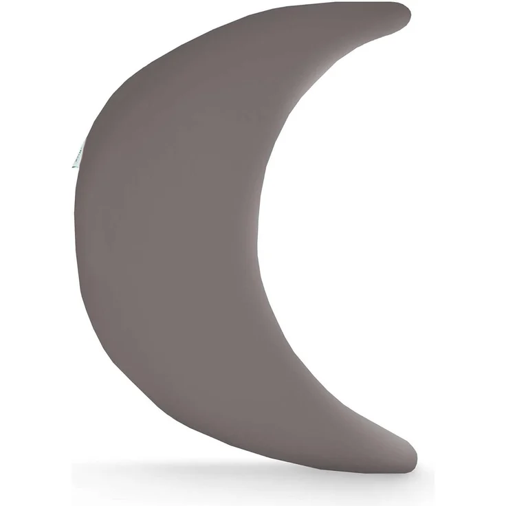 pic Bear Stillmond, Schmusekissen, 100 % Baumwoll-Jersey, OEKO-TEX® STANDARD 100, Grau, 120x27 cm – Bild 1