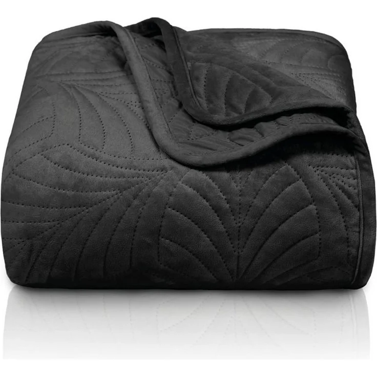 Gräfenstayn Tagesdecke Gräfenstayn Premium Tagesdecke mit nahtloser Steppung & Blatt-Design, Gräfenstayn Premium Tagesdecke mit nahtloser Steppung & Blatt-Design – Bild 4
