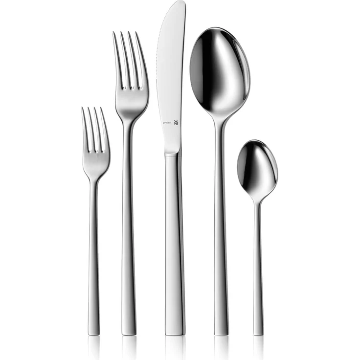 WMF 'Sonic' Besteck-Set, 66-teilig, Cromargan protect® silber – Bild 1