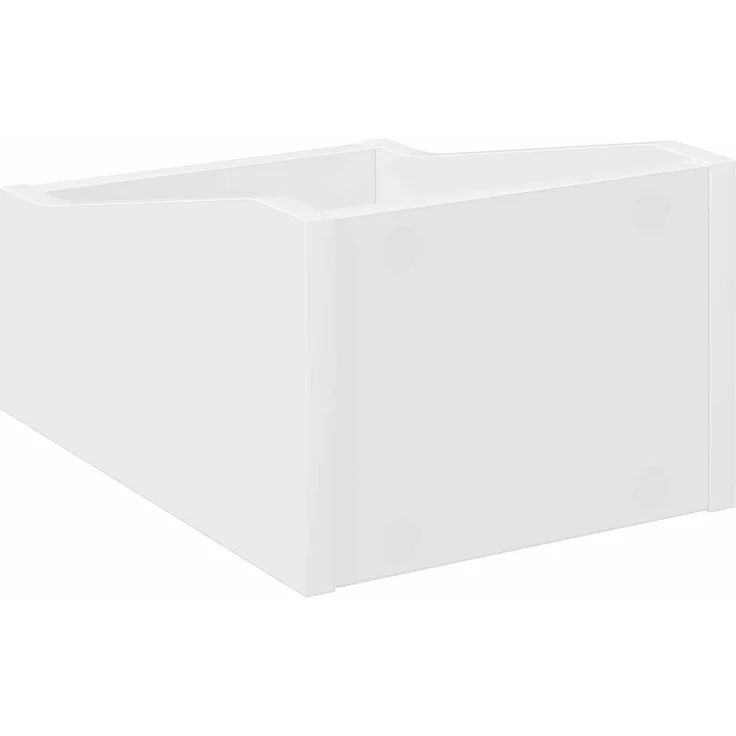 vidaXL LP Plattenbox 2 stk. Weiß 23 x 33 x 16 cm Holzwerkstoff 8012779 – Bild 7