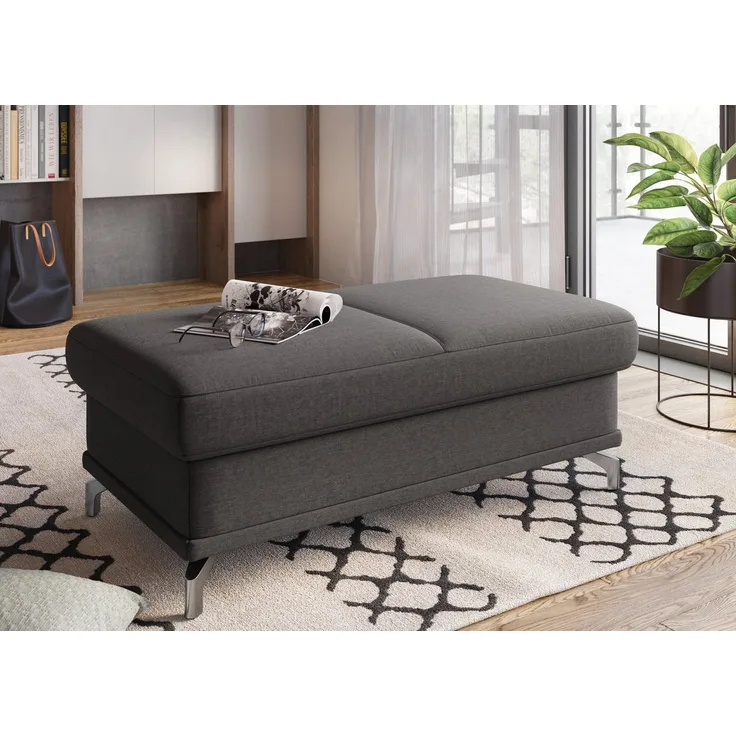sit&more Hocker Cabrio, B: 113 cm, individuell zu kombinieren, Federkern