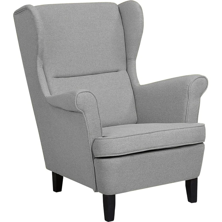 Sessel Polsterbezug grau ABSON – Bild 1
