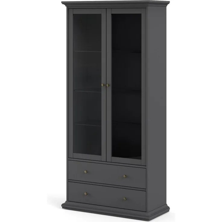 Venedig Vitrinenschrank Hochschrank Vitrine Wohnzimmerschrank Dielenschrank