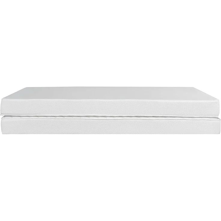 Vente-unique - FRIEND Matratze Stoff Weiß - B 130 cm x H 14 cm x L 190 cm – Bild 5