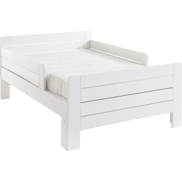 Lüttenhütt Funktionsbett "LOTTE " Bestseller! Kinderbett mit Rausfallschutz, Schublade optional, Mitwachsend, FSC® zertifiziertes Massivholz – Bild 3
