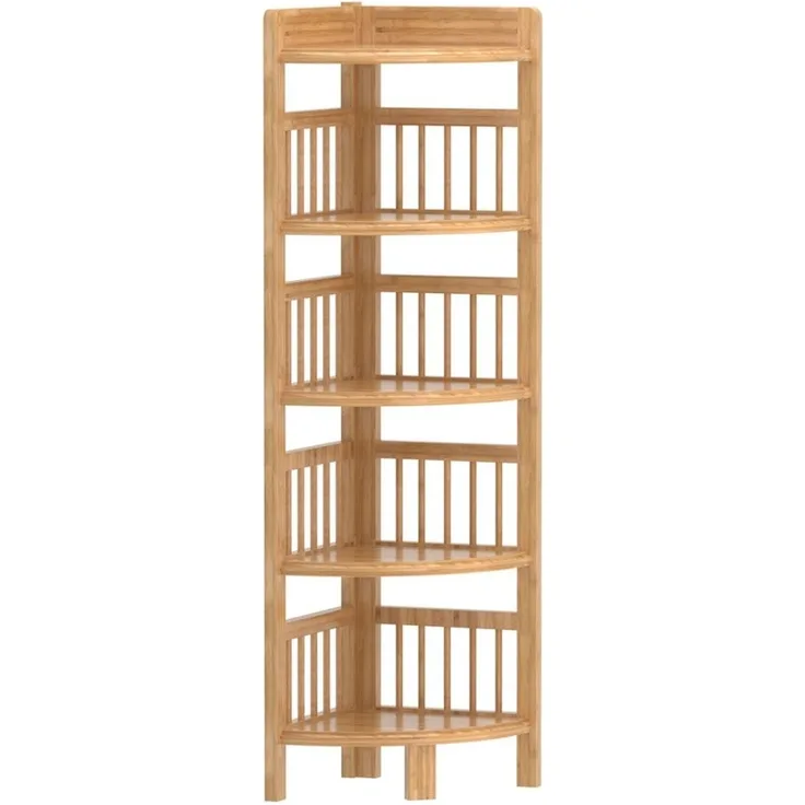 Dripex Standregal Badezimmerregal Bücherregal Eckregale für Küchen