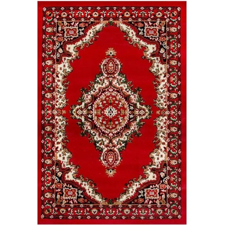 Vimoda Orientteppich Klassich Orientalisch Vintage Wohnzimmerteppich, rechteckig, Höhe: 6 mm, mit Kunstvollem, Klassisch, mit Bordüre, Läufer Wohnzimmer – Bild 4