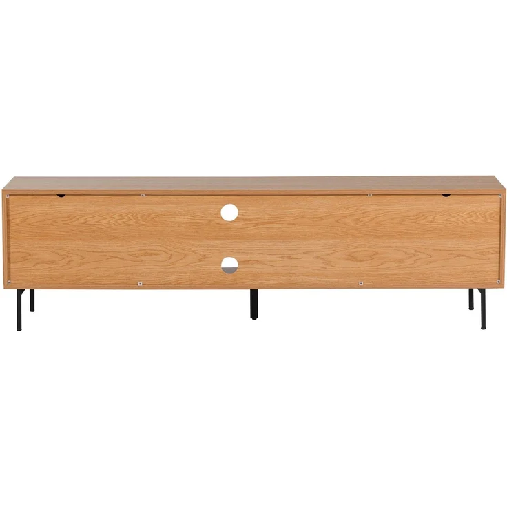 TV-Board Tours aus Melamin und MDF, modern mit viel Stauraum, Natur, 180 cm breit – Bild 5