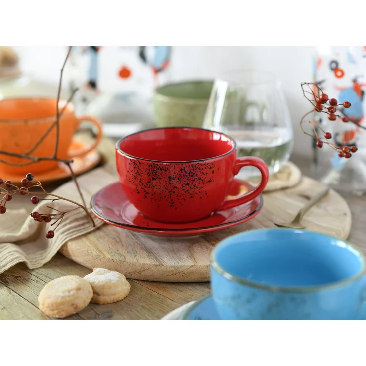 Nature Collection Mediterran, Cappuccinotassen 8-t – Bild 3