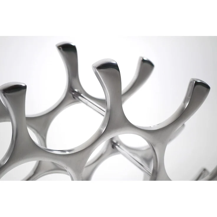 Kobolo Weinregal Flaschenhalter CIRCLE aus Metall für 22 Flaschen – Bild 4