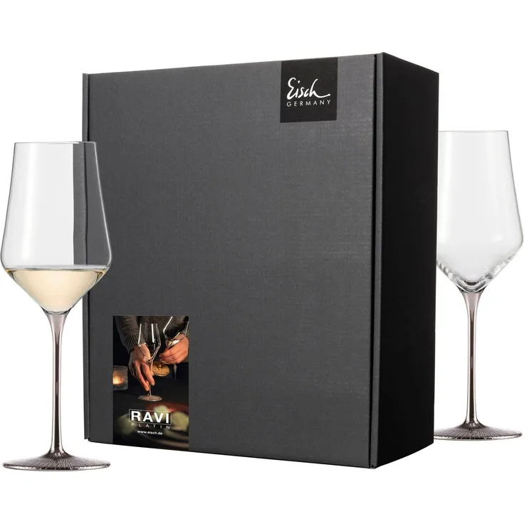 Eisch Ravi Platin Weißweinglas 380 ml 2er Set